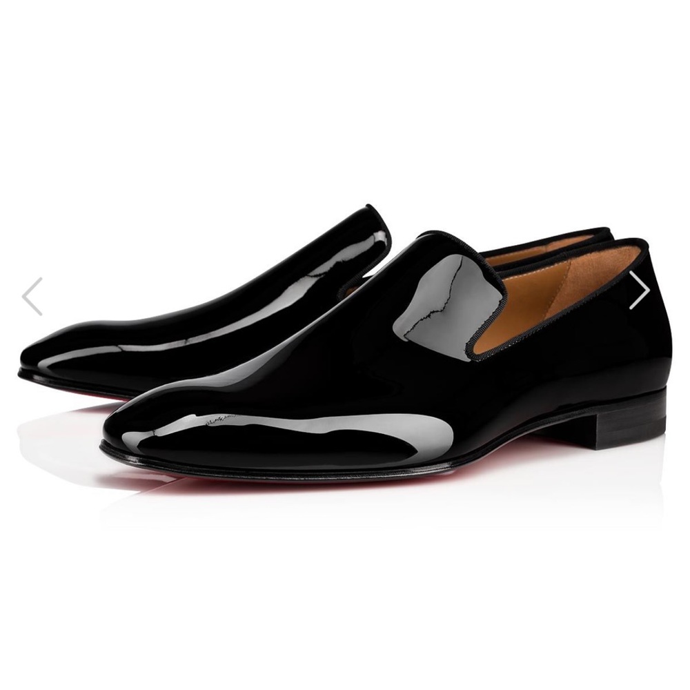 Christian Louboutin Men’s Patent Dandelion Loafers